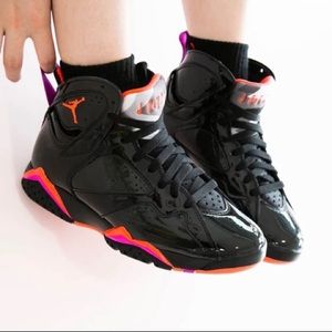 Nike Air Jordan 7 Retro Black Patent